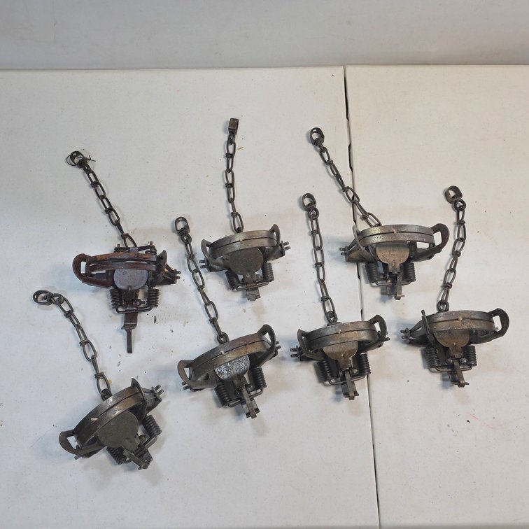 Seven Butera Mfg Co Animal Traps, 2K-9 Special, Willoughby Hills Ohio, Steel Construction