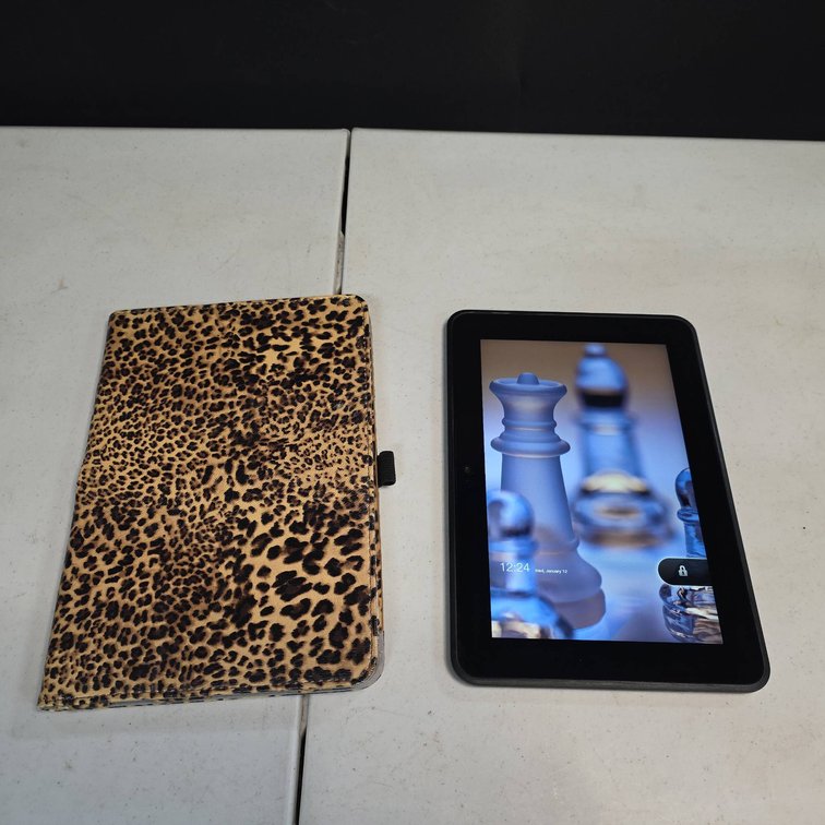 Amazon Kindle Tablet, 11-Inch Screen, Factory Reset, With Carrying Case