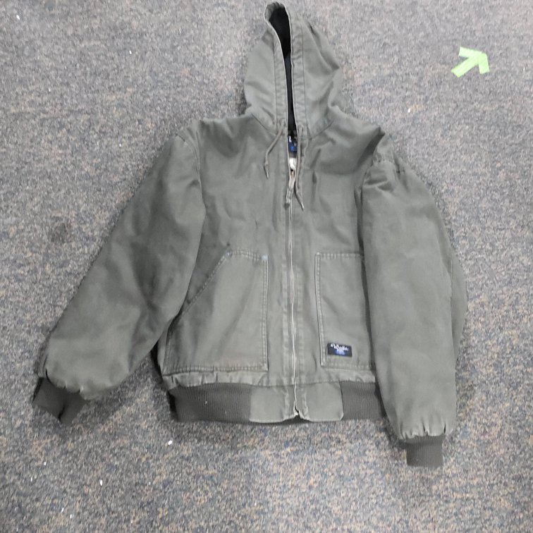 Walls Workwear Large Tall Hooded Cotton Polyester Jacket, Style W3507WHOD