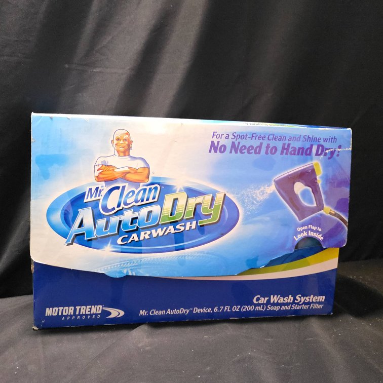 Mr. Clean AutoDry Car Wash System NIB with Starter Soap and Filter