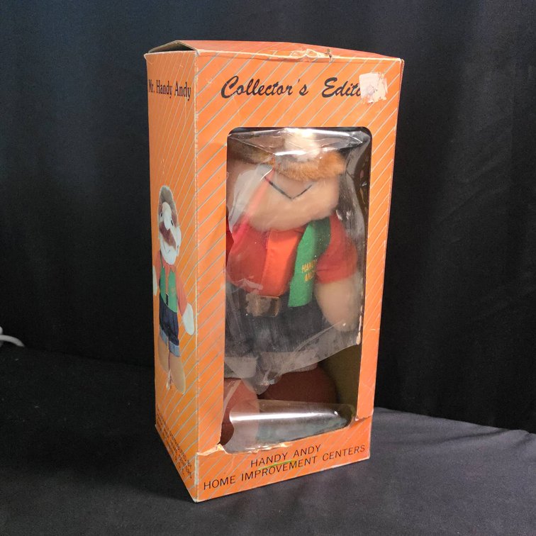 Mr. Handy Andy Plush Doll Collector's Edition in Original Box