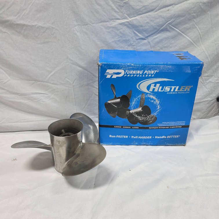 Turning Point Hustler Aluminum Propeller – For Outboard/Inboard Motors