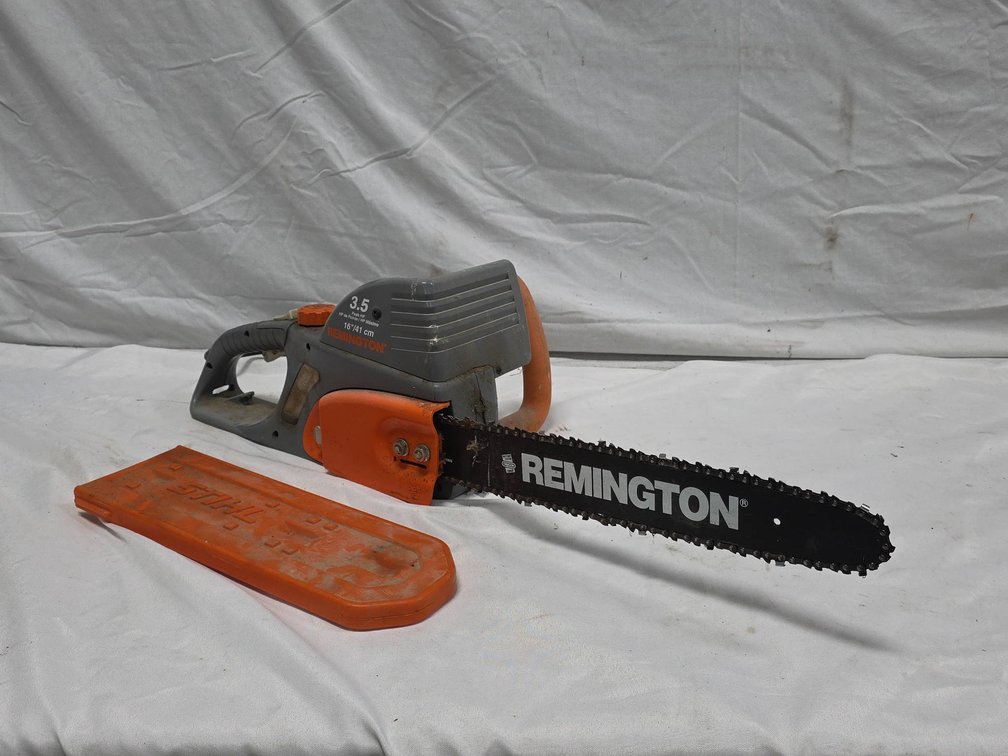 Remington Electric Chainsaw 3.5 HP 16" Bar With Oregon Chain, Stihl Bar Cover Included