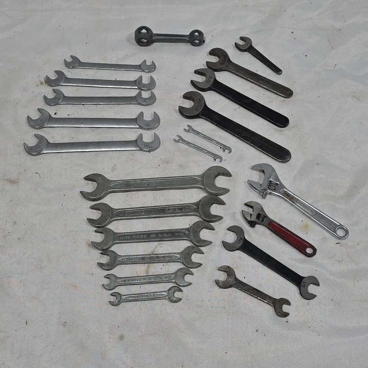 Open-End Wrenches, Adjustable Wrenches, and Double-Box Wrenches, Multiple Brands