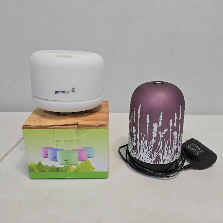 Greenair Ultrasonic Essential Oil Diffuser & Rimports RIM-DD Diffuser with Adapter