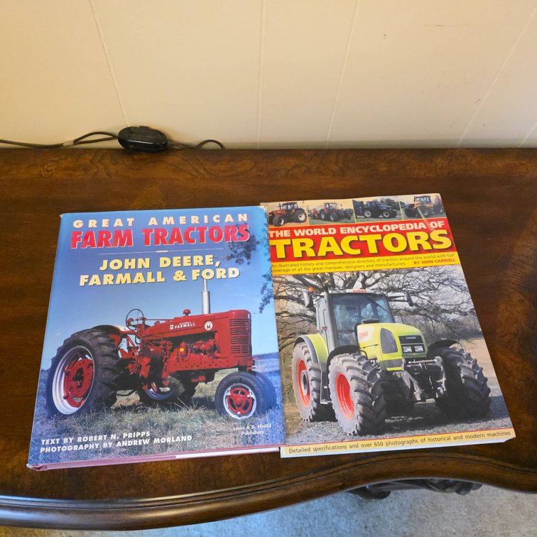 Great American Farm Tractors Book & World Encyclopedia of Tractors by Pripps and Carroll