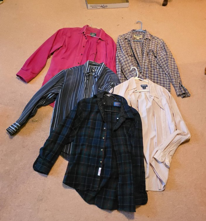 5 Long Sleeve Button Up Shirts: Pendleton Wool, Harley-Davidson, Stormy Kromer, Woolrich, etc