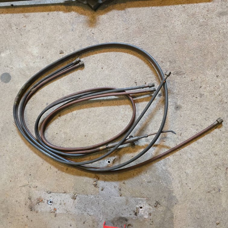 Welding Torch Hoses and Attachments Set with Fittings, Assorted Lengths and Connectors Included