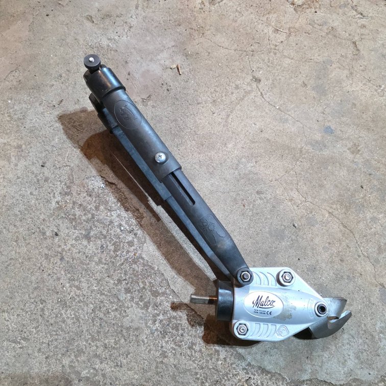 Malco TSHD TurboShear Heavy Duty Drill Attachment Sheet Metal Cutting Tool