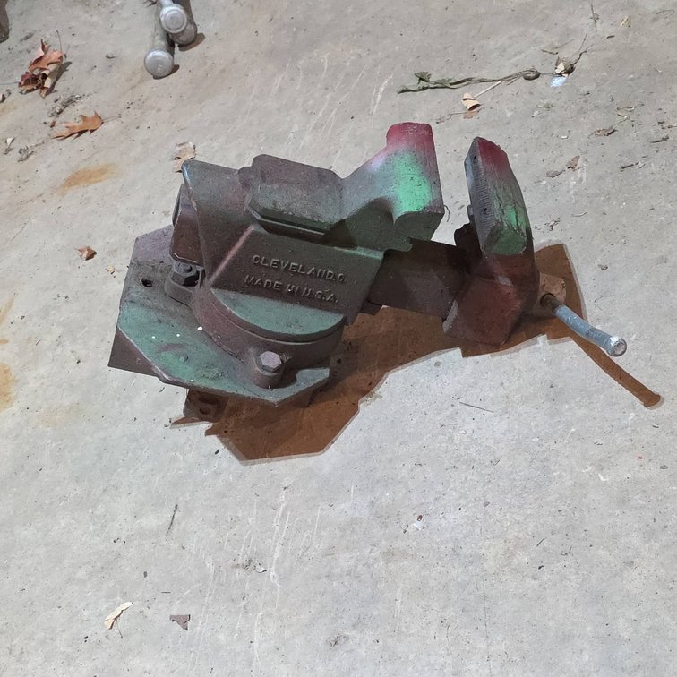 Champion Blower & Forge Co. Hand Crank Forge with 19" Diameter Firepot and Tripod Base