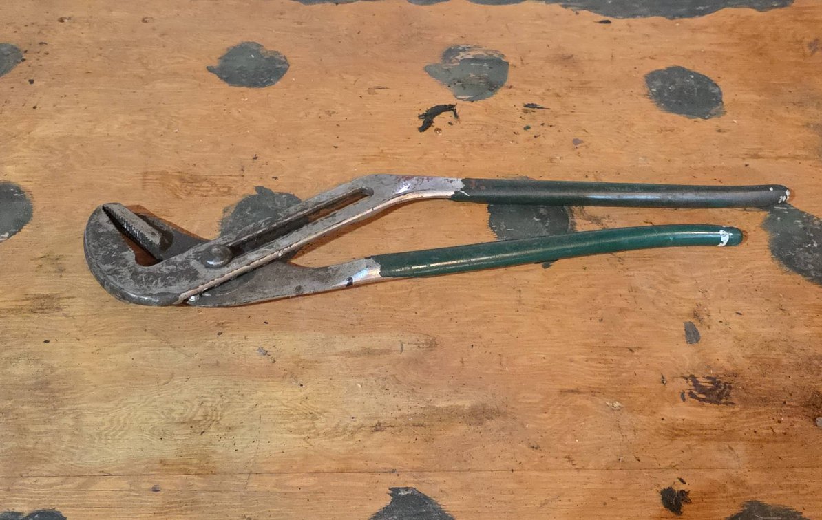 Channel Lock Pliers with Green Handles and Adjustable Groove Joint Steel Construction