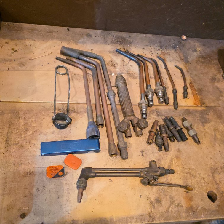 Oxy-Acetylene Welding and Cutting Torch Handles, Tips, Attachments, and Accessories