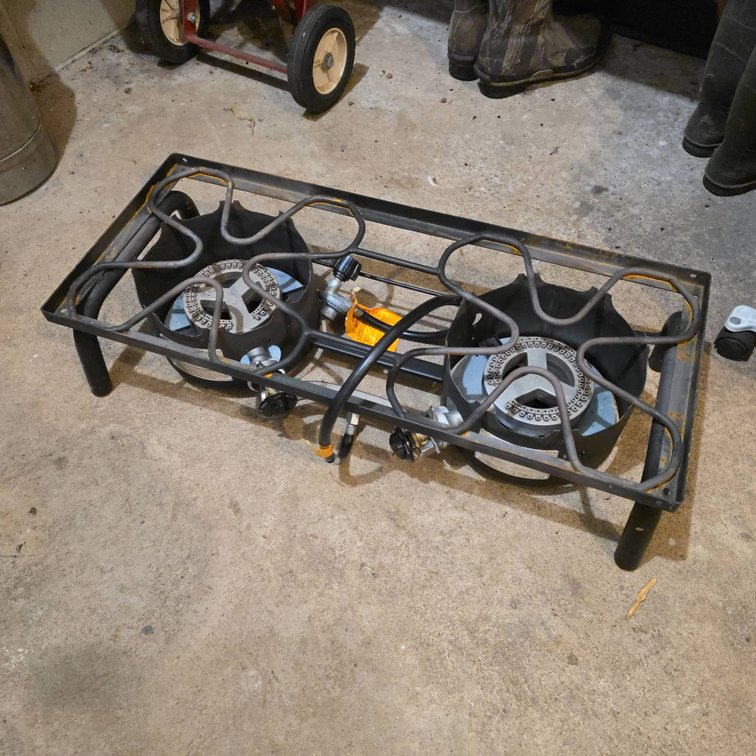 Camp Chef Explorer Table Top Two Burner Stove EX60LW-3, Legs Included, 60K BTU, Outdoor Propane