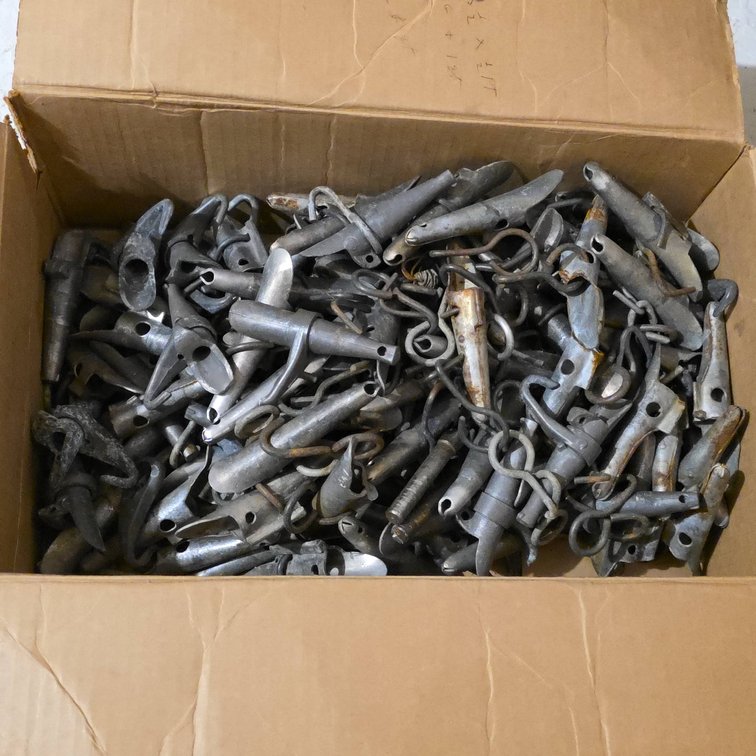 Approximately 100 Functional Maple Syrup Taps, Mixed Used Ages, Metal Spouts with Hooks