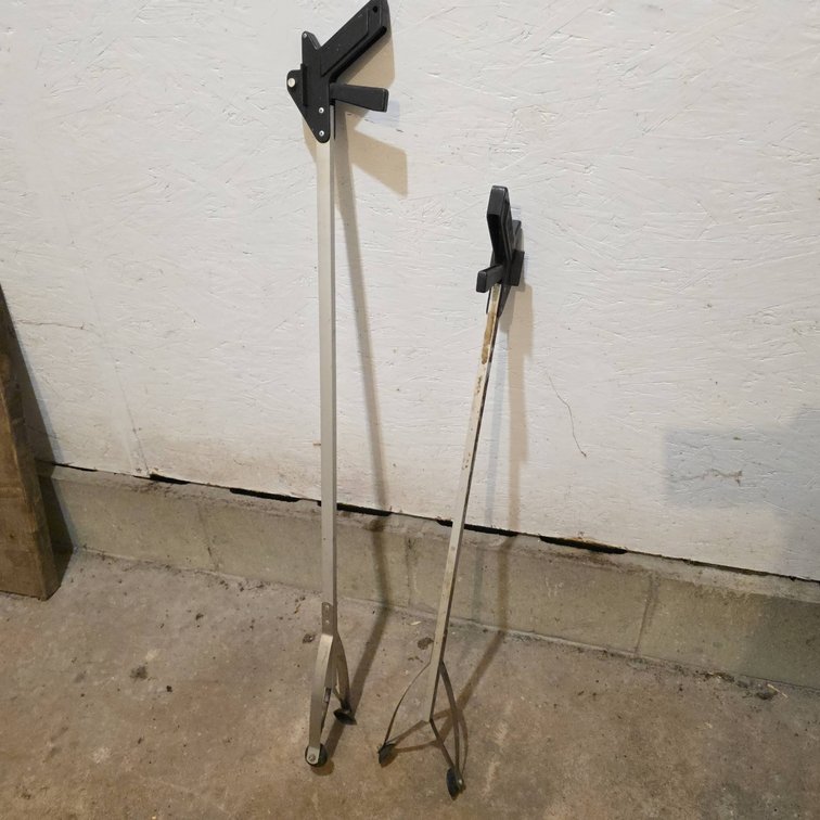 E-Z Reacher Grabber Tools, Both Tested and Working, Longest Measures 40 Inches