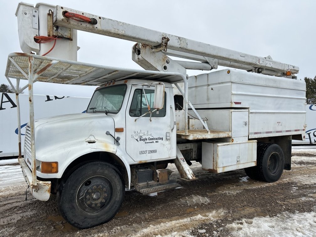 1997 International 4700 Hi Ranger 5TC Boom Truck