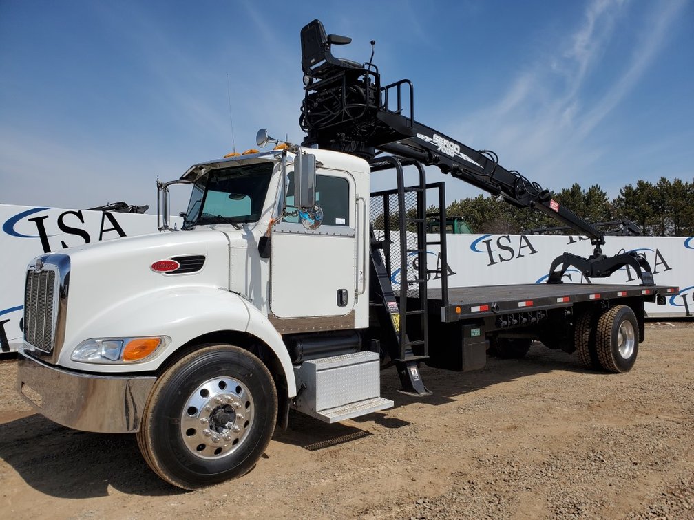 2010 Peterbilt PB335 Flatbed Truck