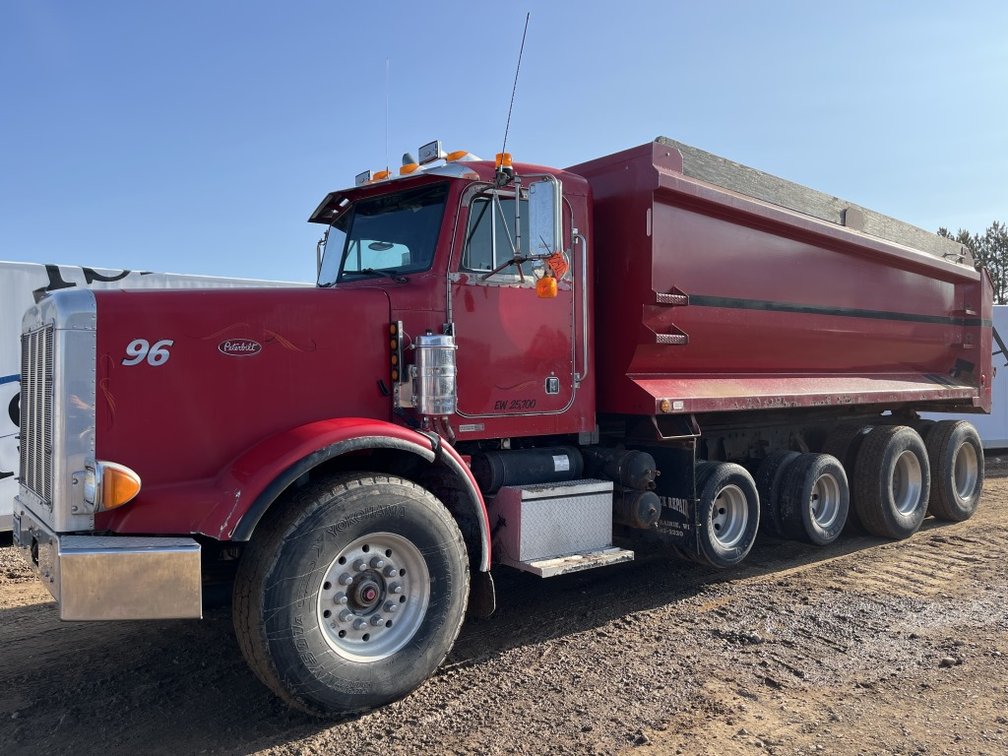 1998 Peterbilt 378 Quad Dump Truck