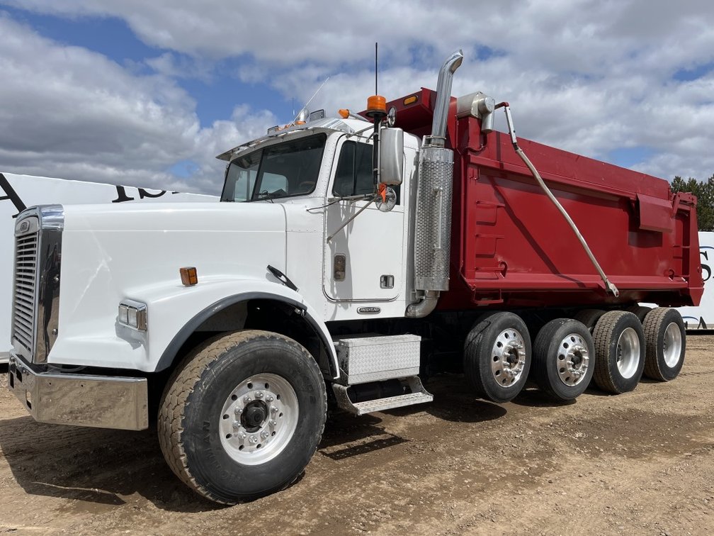 2000 Freightliner FLD120 Quad Dump Truck