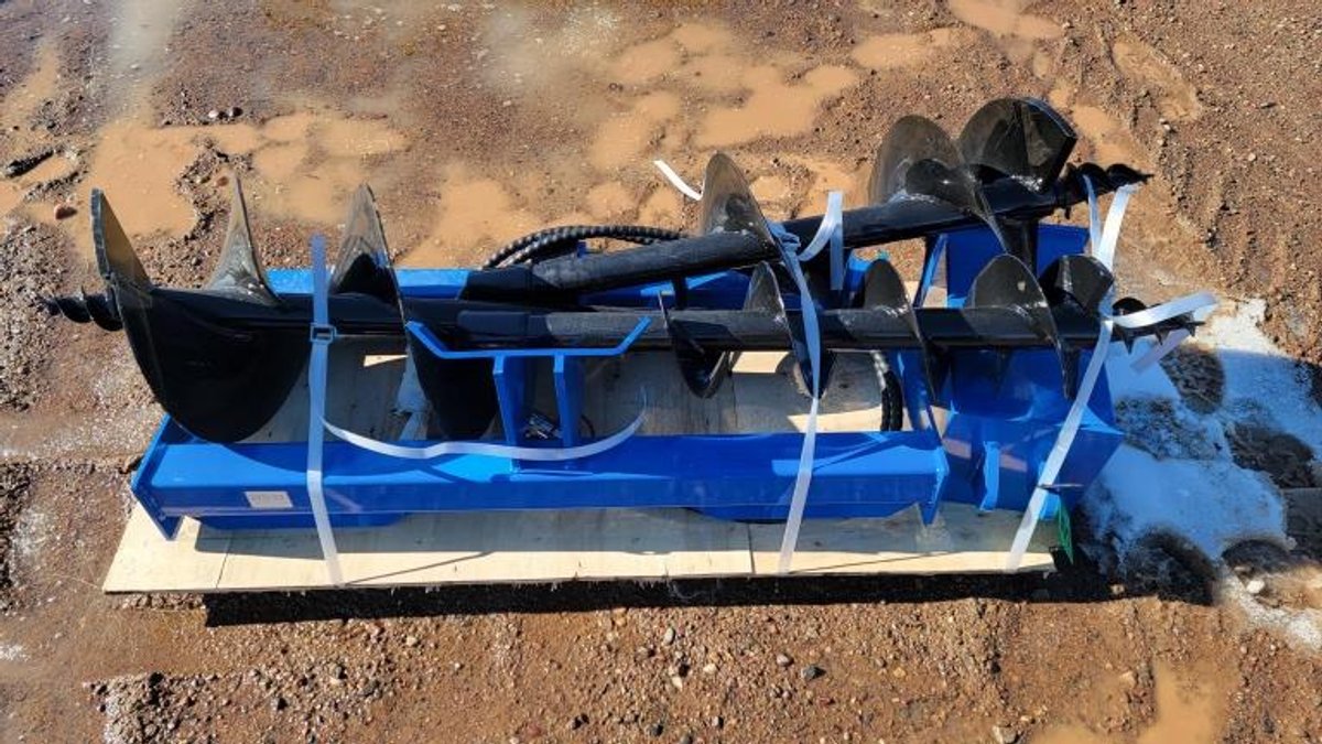 Unused Excavator Auger Kit