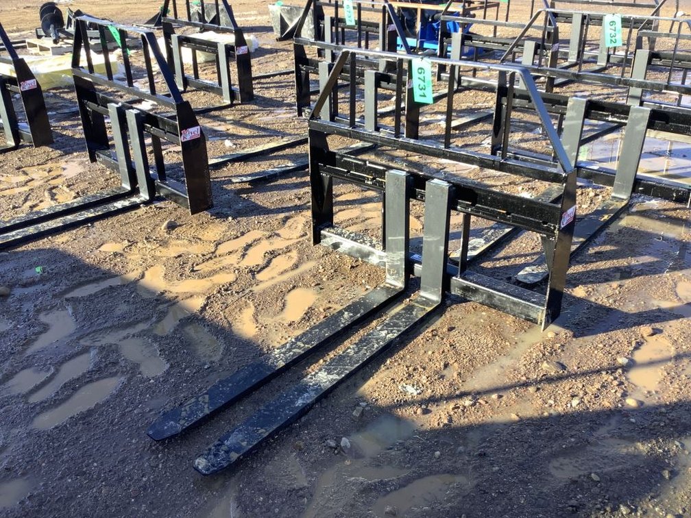 Unused Kivel Approx 48" Skid Steer Forks