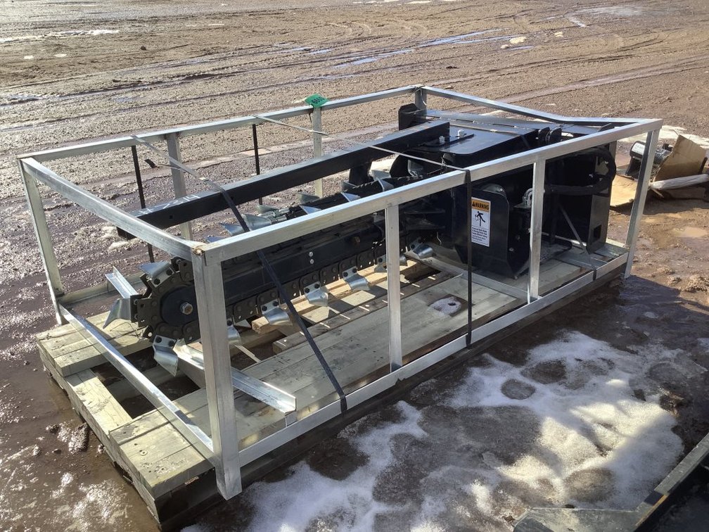 Unused Approx 48" Wolverine Skid Steer Trencher