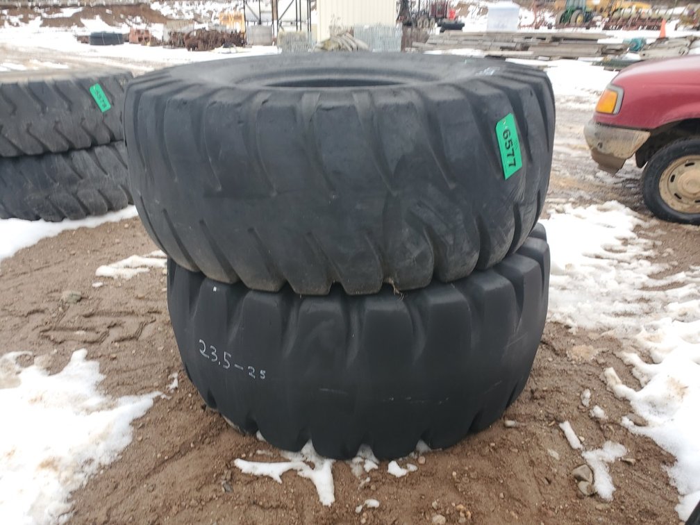 (2) 23.5 x 25 Tires