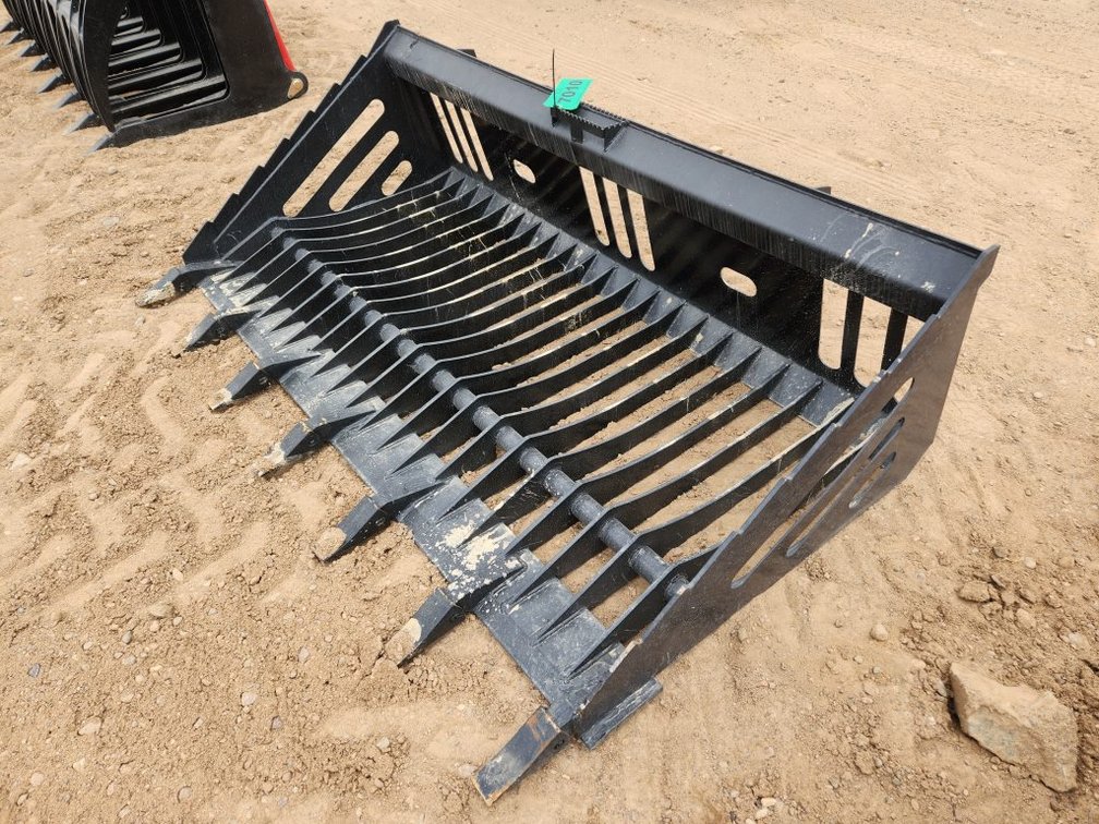 Unused Midstate Skid Steer Rock Bucket