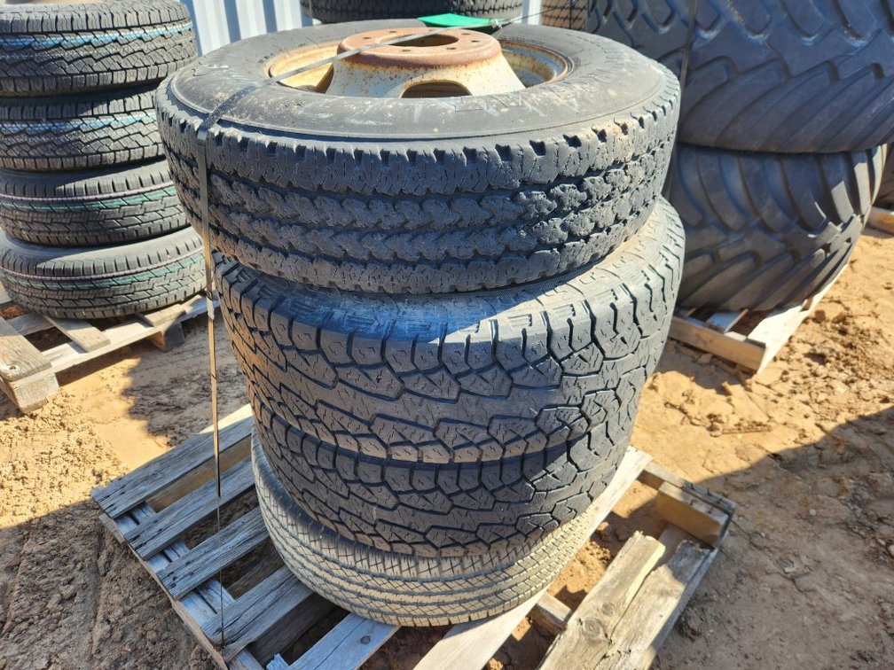(4) Misc. Tires w/ Rims