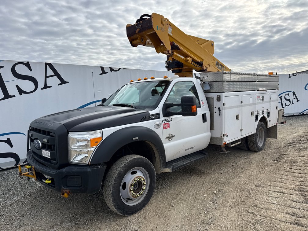 2015 Ford F-550 Boom/Crane Truck