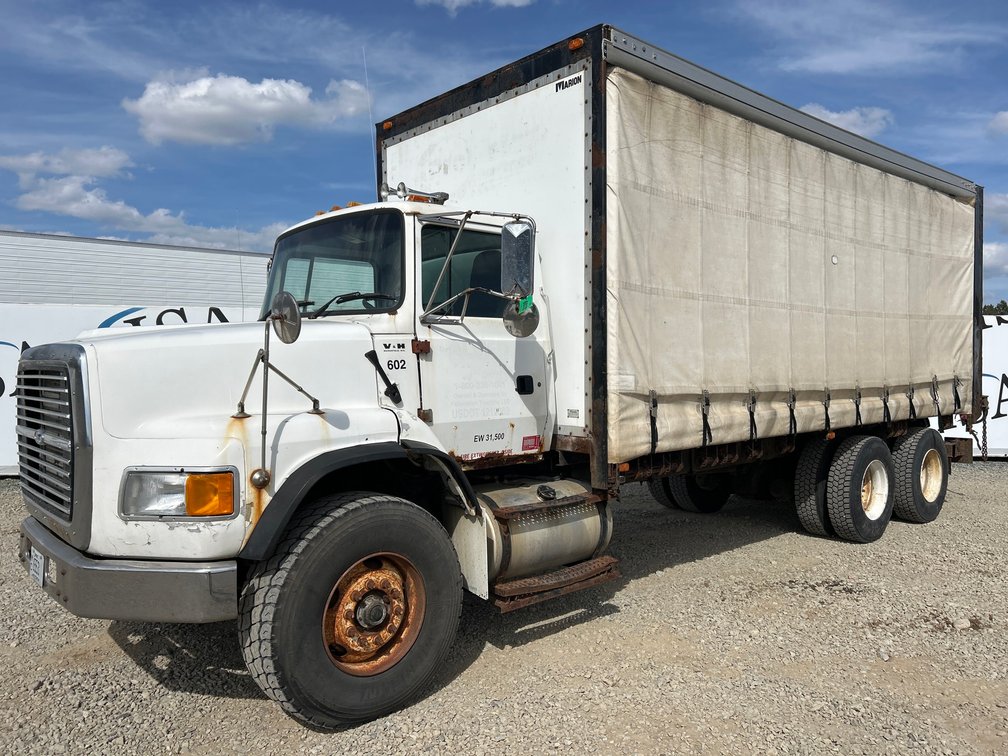 1997 Ford Curtainside Box Truck