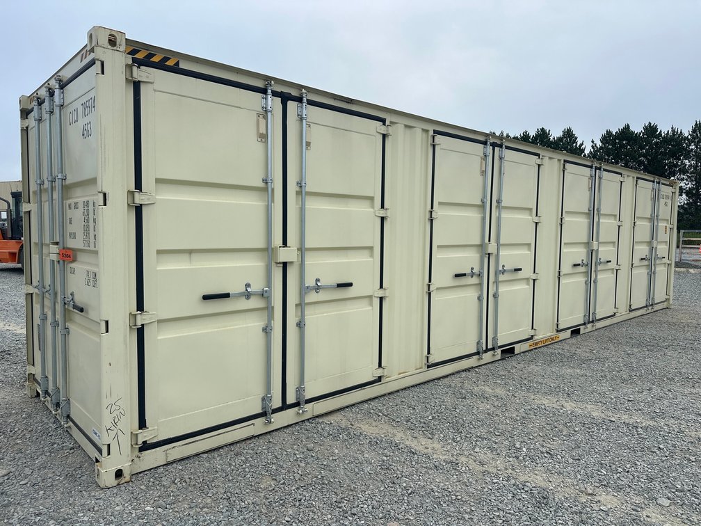 40' (5) Door One Trip Shipping Container
