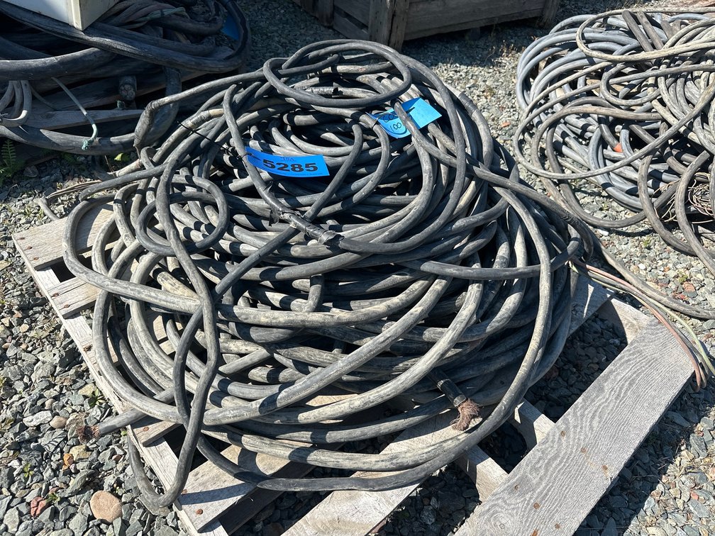 Pallet W/ Various Sizes Of Power Cable