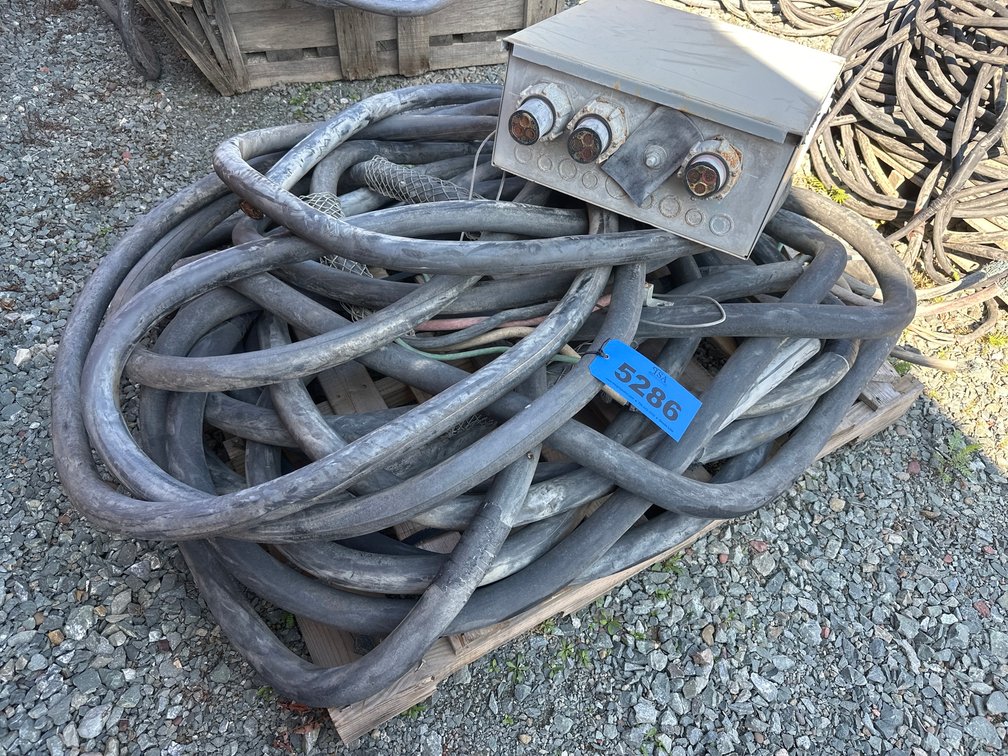 Pallet Of 4/0 AWG Power Cable And Box