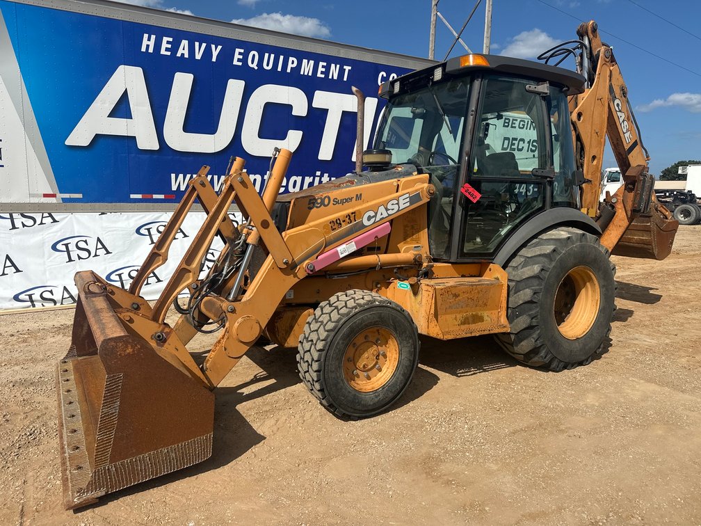 2002 Case 590 Super M Loader Backhoe
