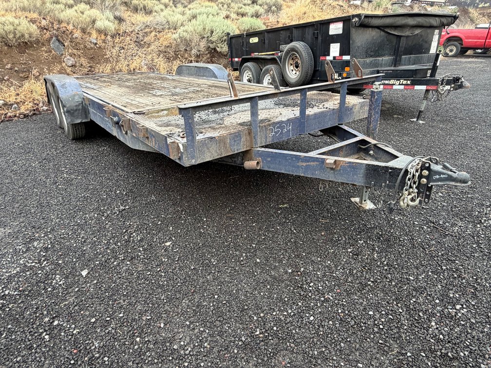 22' Tilt Bed Equipment Trailer