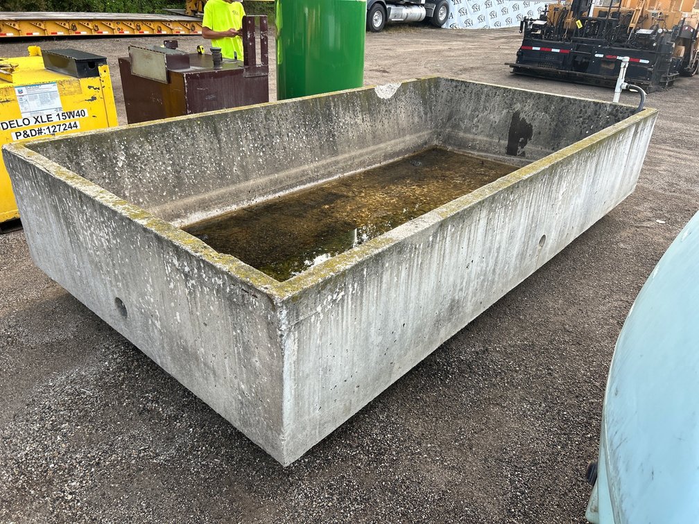 Approx 86"W X 164"L Concrete Basin