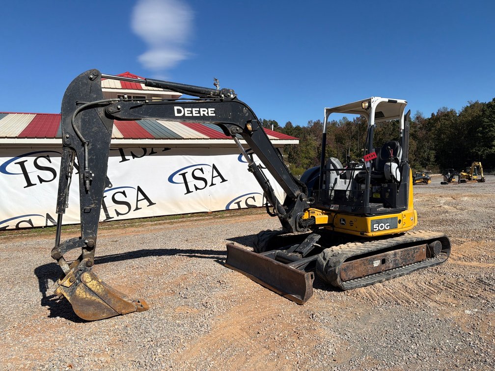 John Deere 50G Mini Excavator