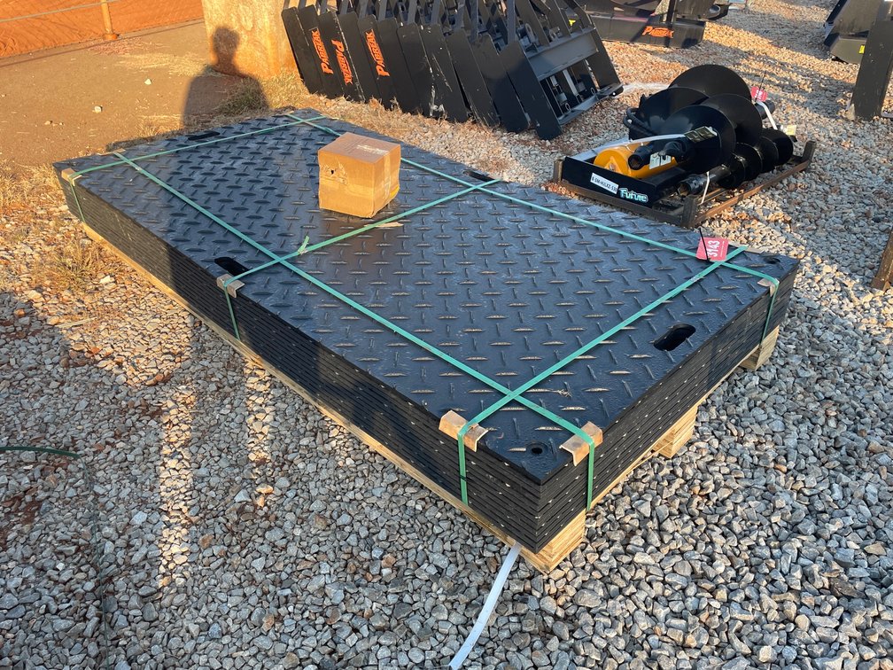 47" X 94" X 1/2" Unused Road Protection Mats