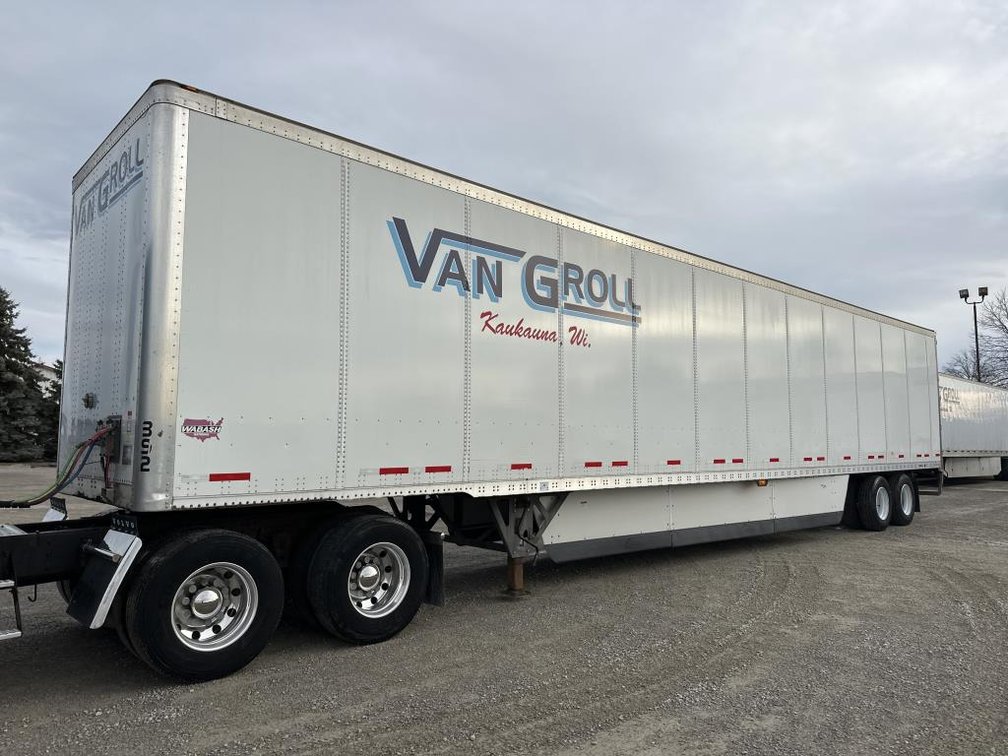 2018 Wabash 53' Van Trailer