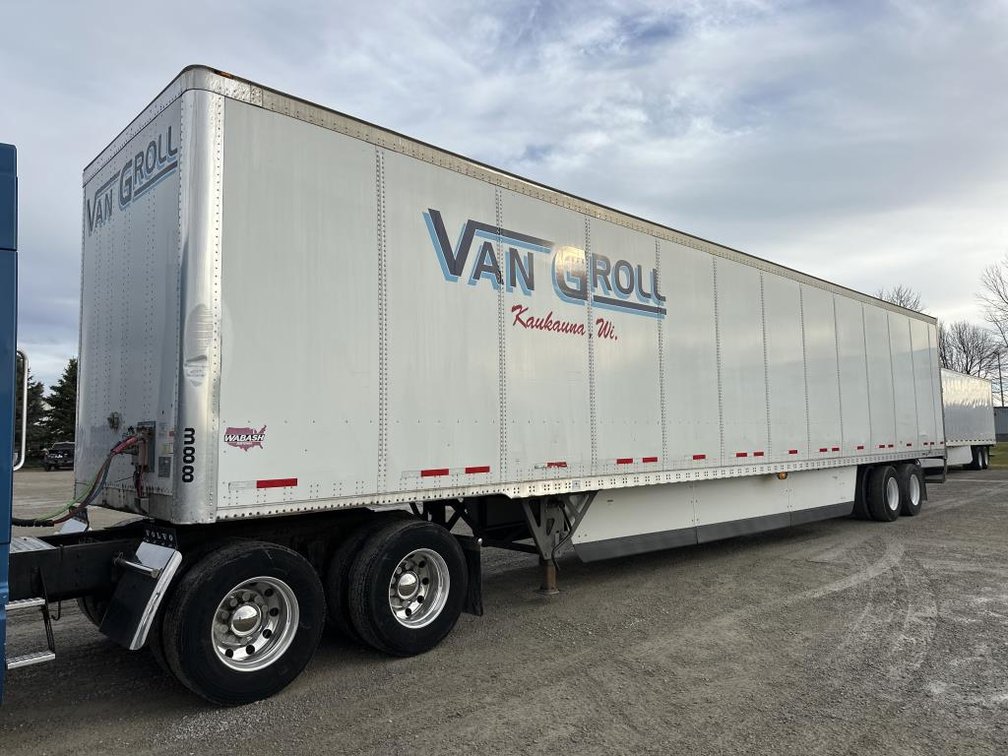 2017 Wabash 53' Van Trailer