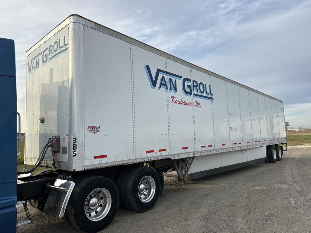 2016 Wabash 53' Van Trailer