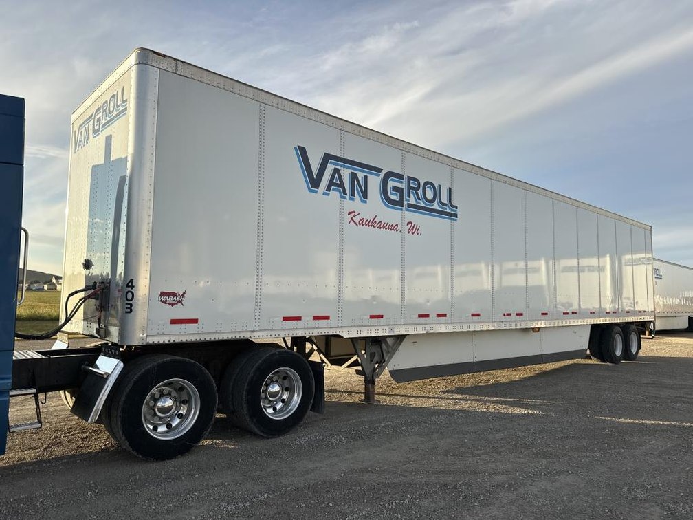 2020 Wabash 53' Van Trailer