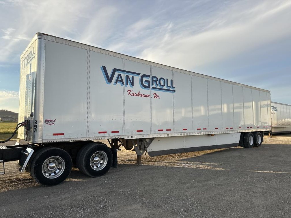 2018 Wabash 53' Van Trailer