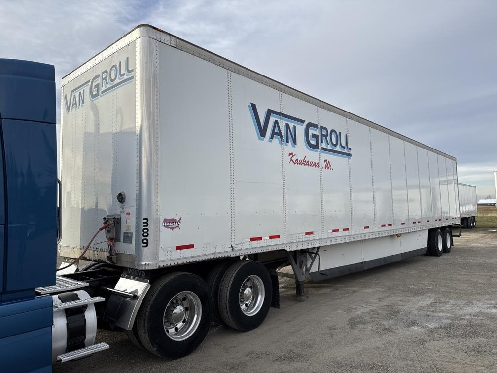 2017 Wabash 53' Van Trailer