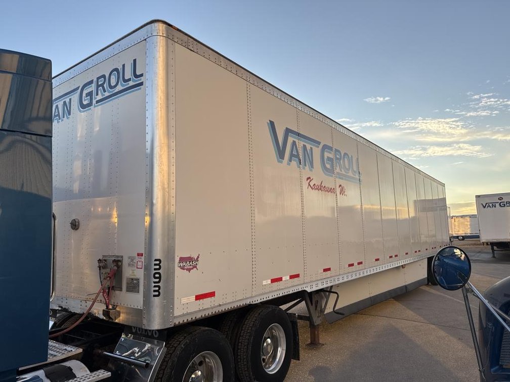 2018 Wabash 53' Van Trailer