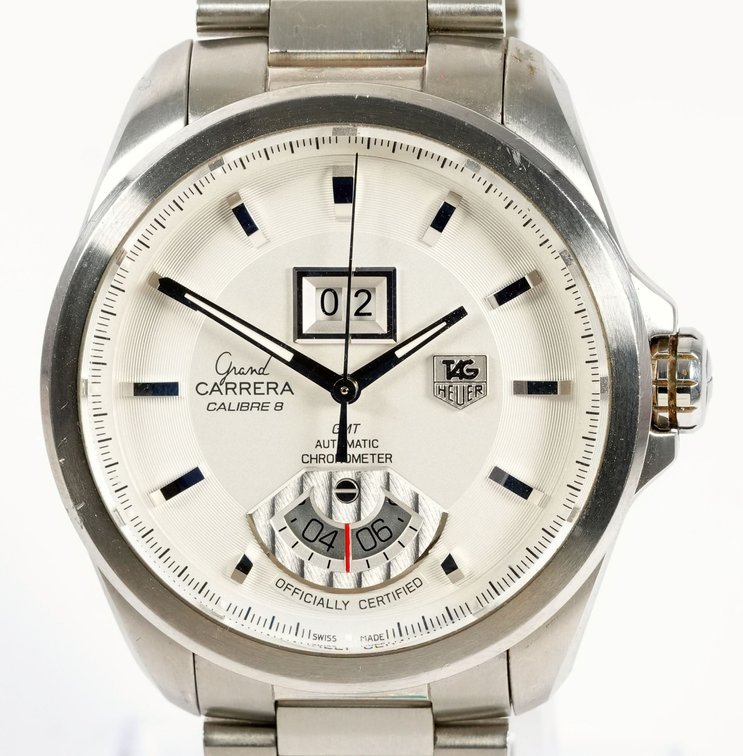 Tag Heuer Grand Carrera big date GMT