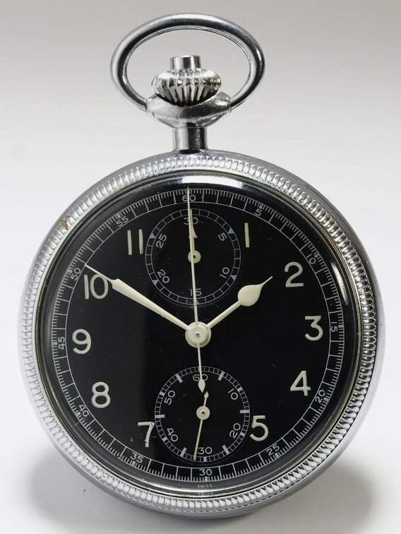 Breitling-Wakmann, US military chronograph, 50mm