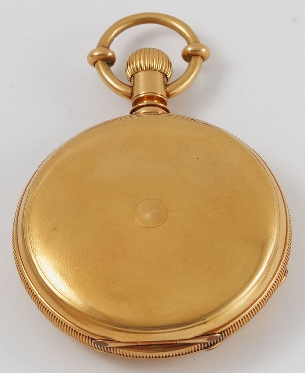 Chas E Jacot, 52mm, heavy 18K HC w/notable provenance