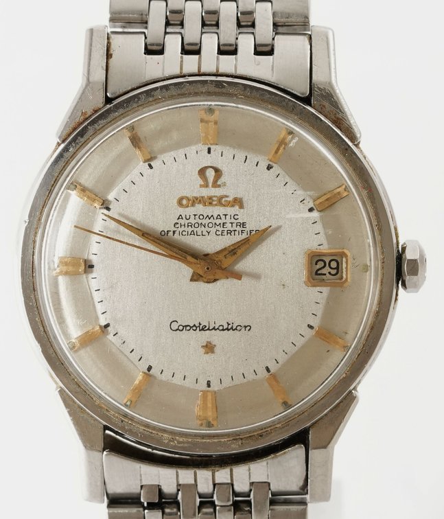 Omega Constellation Chronometer with Pie Pan dial, ref 14902-SC-61
